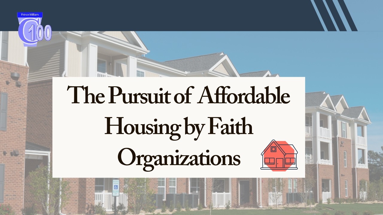 The Pursuit of Affordable Housing by Faith Organizations