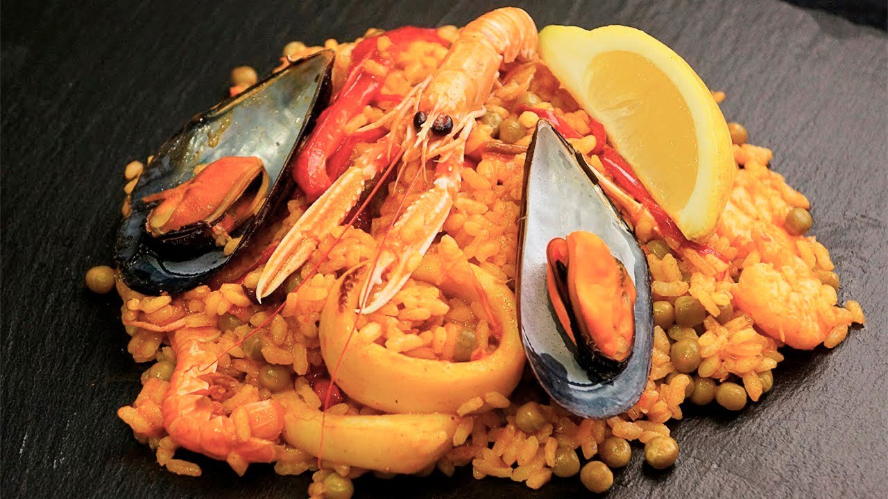 Paella de marisco | Receta típica española