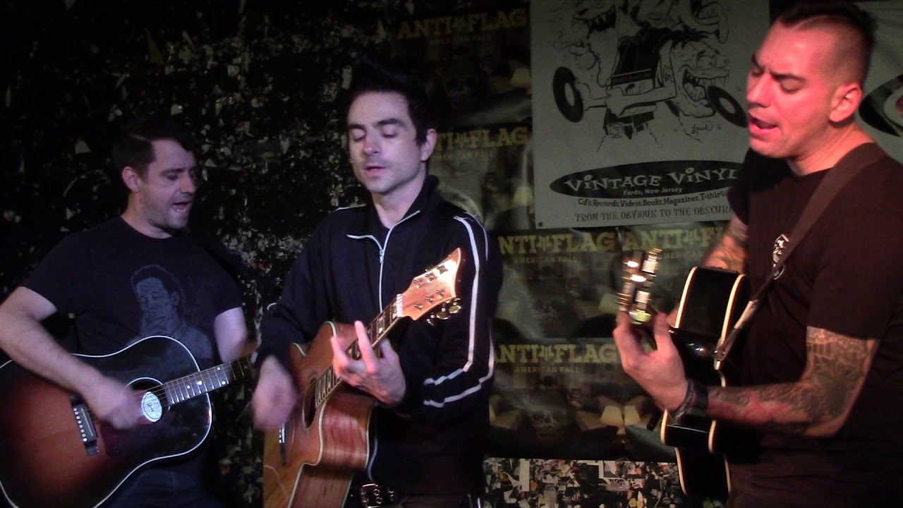 Anti-Flag Live In-store at Vintage Vinyl - 11/02/2017