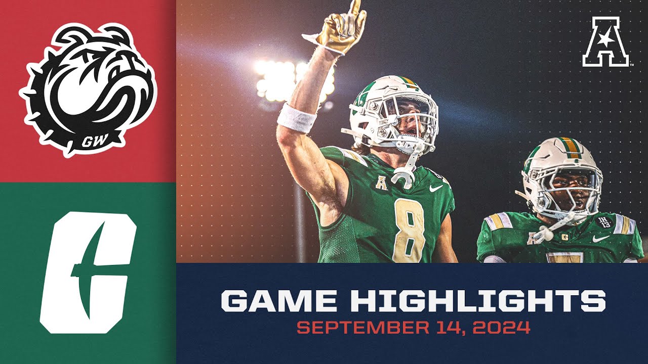 Game Highlights: Gardner-Webb vs Charlotte (September 14, 2024)