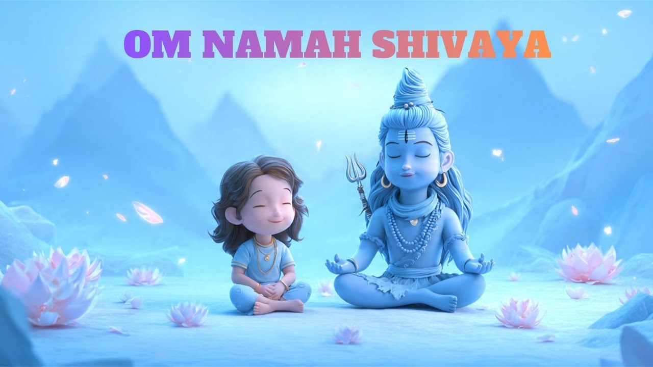 Om Namah Shivaya | Calm Shiva Song for Kids | Peace & Positivity  @Totopia-KidsFunLearning ​