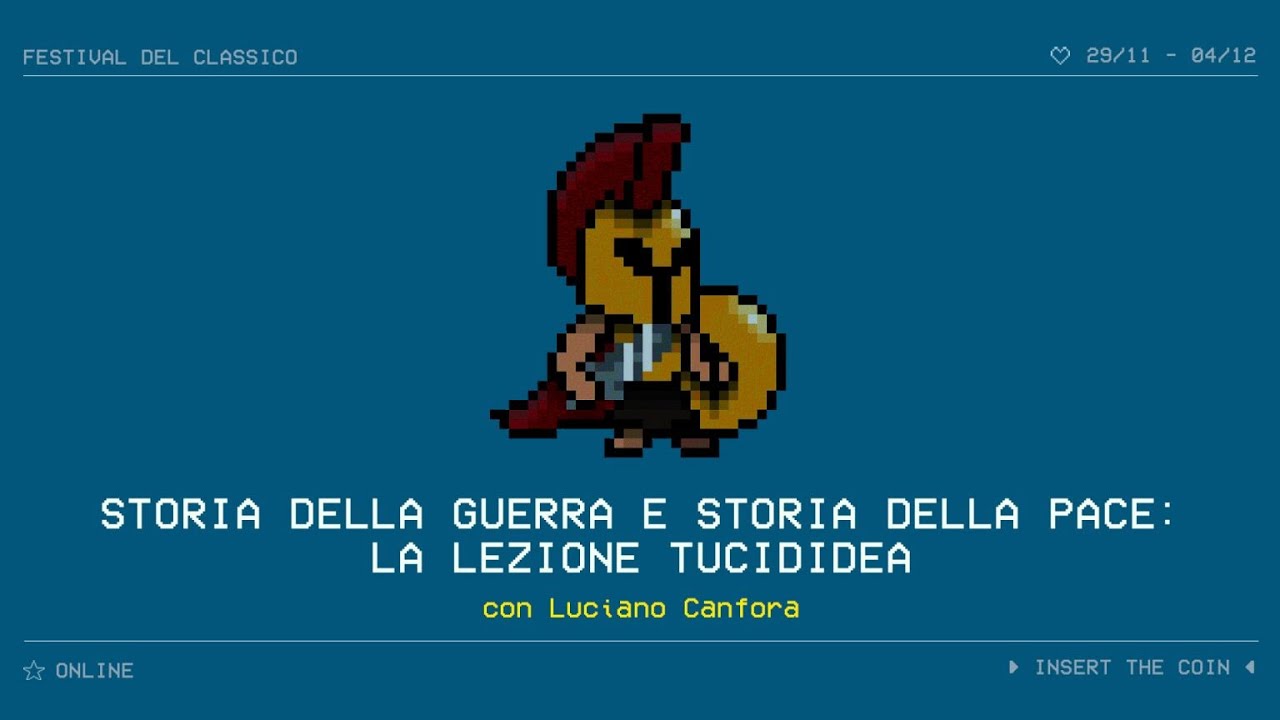 Festival del Classico ► Lectio di Luciano Canfora