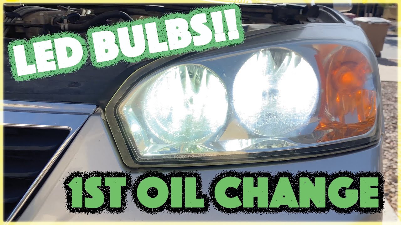 Malibu MAXX Oil Change/LED Headlight Upgrade!! + more | MALIBU MAXX PROJECT Ep.2