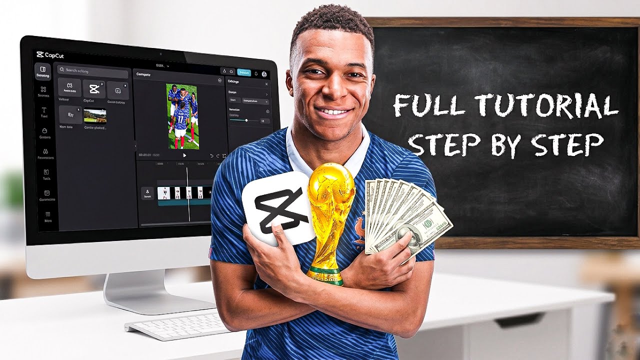 Create Professional Football Shorts in CapCut | Full Tutorial