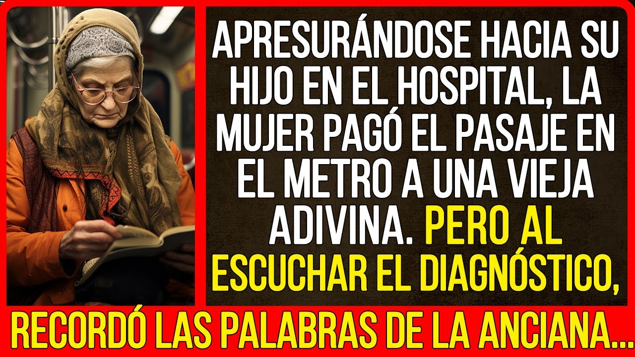 Apresurándose hacia el hospital para ver a su hijo, la mujer pagó el pasaje en el metro...