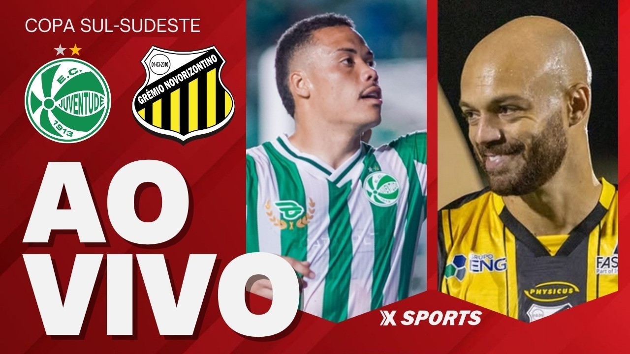 JUVENTUDE X NOVORIZONTINO - COPA SUL-SUDESTE - AO VIVO E COM IMAGENS