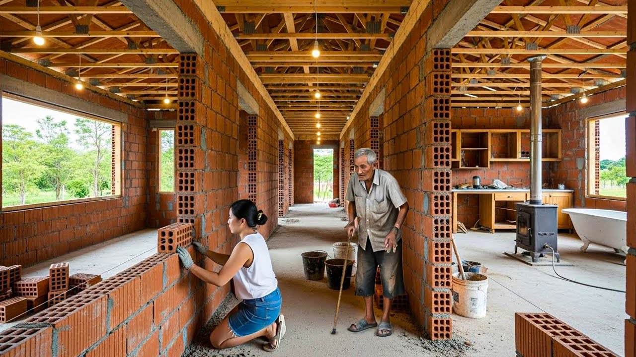Talented Woman’s Kind Act: Building a Warm Home for an Elderly Man Unrelated to Her