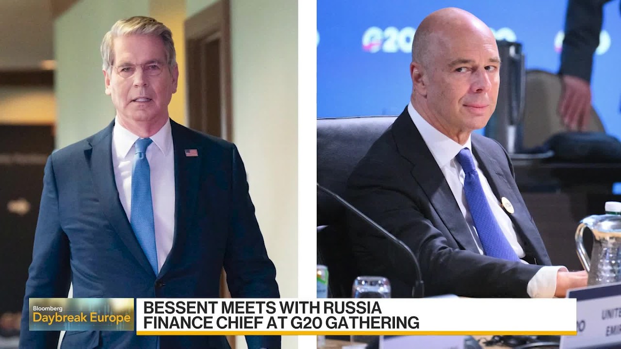 Bessent Meets Russian Finance Chief, Modi Urges Putin to End War
