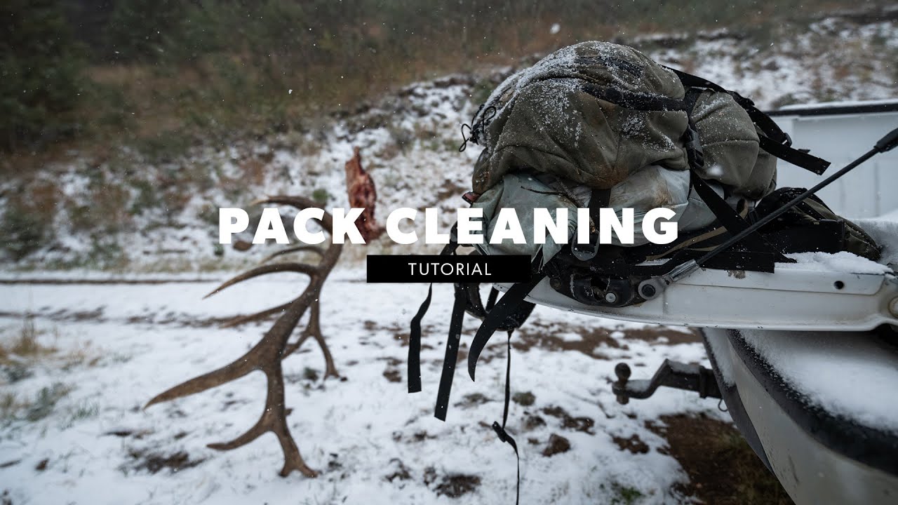 Stone Glacier Pack Cleaning Tutorial