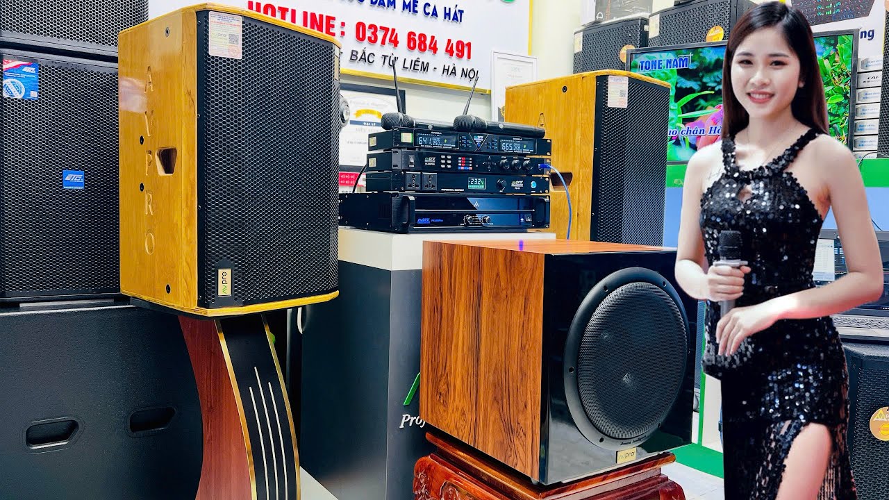 33.100.000₫ – Dàn Karaoke Gia Đình Hát Tết Cao Cấp 100% Nhập Khẩu Chính Hãng AV-Pro 0374684491