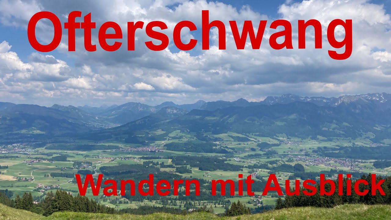 🤩 OFTERSCHWANG: Traum-Aussicht & Alpen-Feeling pur! (Kurz-Wanderung im Allgäu) ⛰️