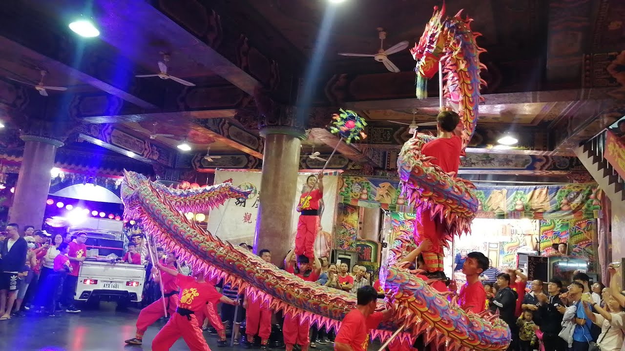 【王功龍獅集團-技術龍】~108台北葫蘆寺恭祝觀音佛祖出家紀念日遶境
