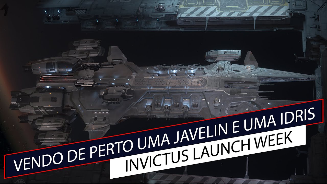 Star Citizen 3.9 - Invictus Launch Week Abertura do Evento Javelin e Idris Gameplay #Ep310 pt-br