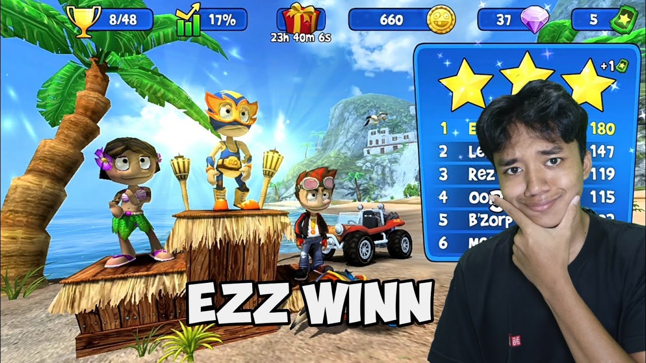 KARAKTER PALING MANTAPP!! Beach Buggy Racing