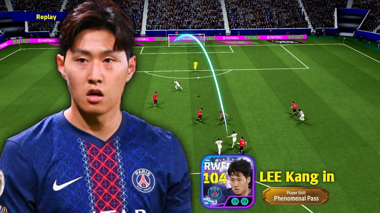 Обзор игры Lee Kang-in FREE Showtime 104 🔥 Феноменальный пас — это имба? | eFootball 2026