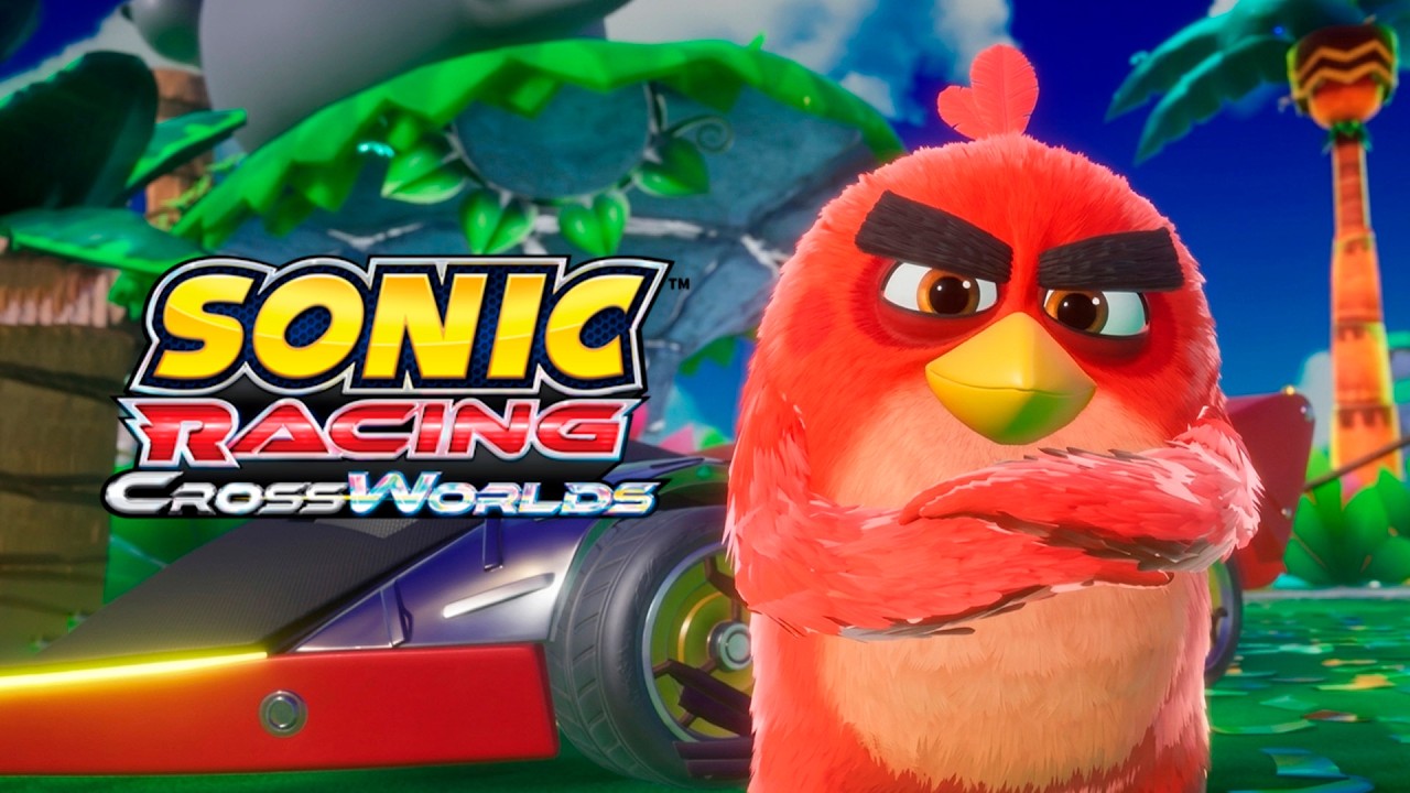 Sonic Racing CrossWorlds | RED (Angry Birds) | Полная демонстрация | DLC | 4K 60fps