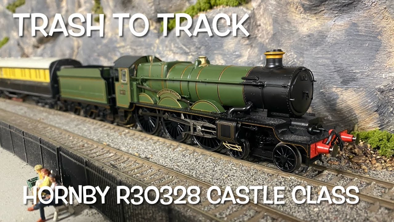Мусор на рельсы | Паровоз Hornby R30328 Caerphilly Castle