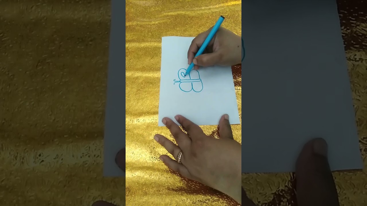 #youtube#creativeartforkids#Butterfly#draw butterfly with alphabet