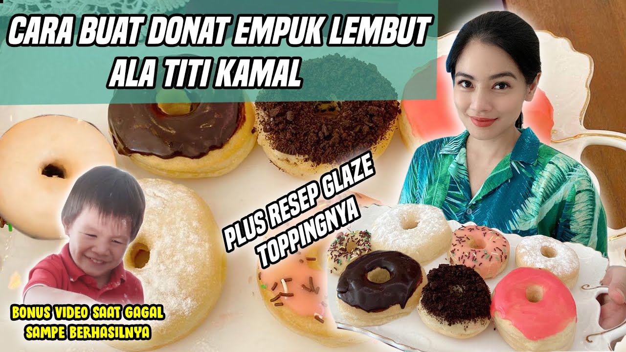 PEMULA MAU LANGSUNG BISA? INI RESEP SIMPEL BIKIN DONAT EMPUK LEMBUT ALA TITI | DAPUR TITI DAN TIAN