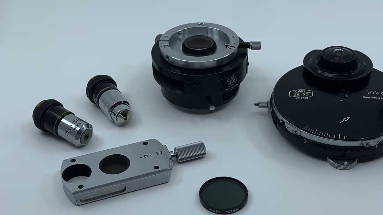 Old ZEISS INKO - Interferenzkontrast für das Standard Mikroskop - interference contrast