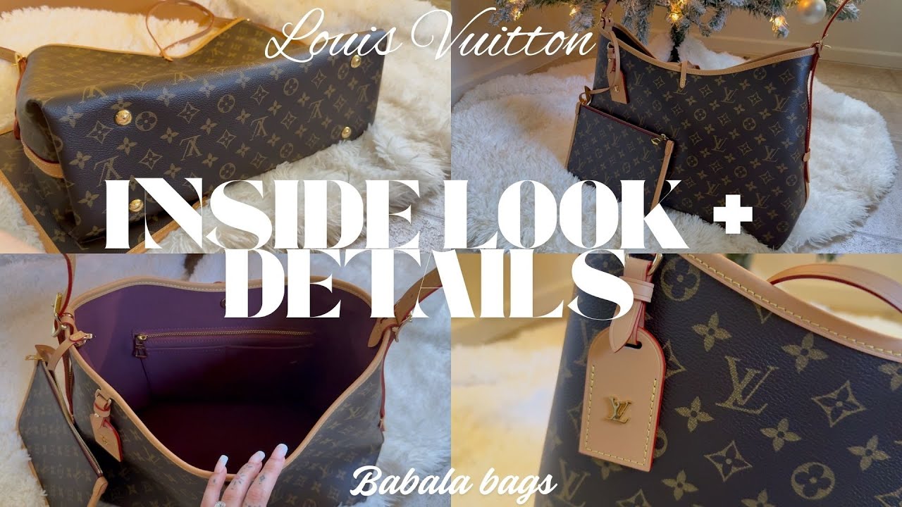 Распаковка CarryAll MM | Самая универсальная сумка LV? от babala bags
