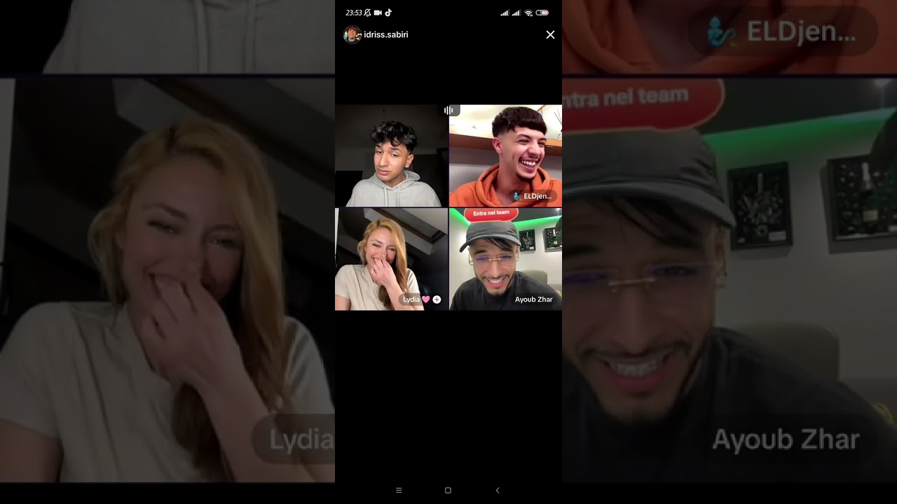 لايف إدريس معجهاد طلعو مع بنت جزائرية حسابليهم بريطانية أيوب خسرها عليهم🤣😂