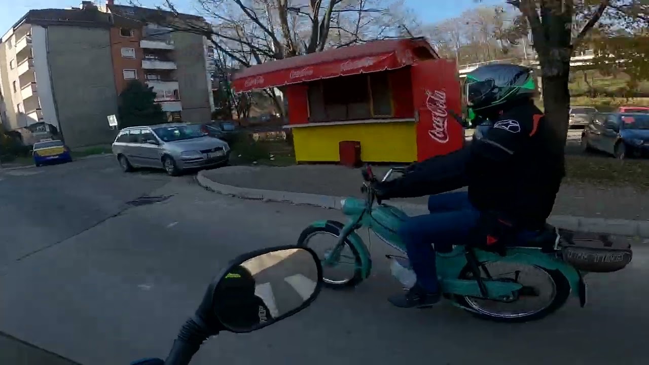 TOMOS APN 4 VOZNJA NA TEHNICKI PREGLED