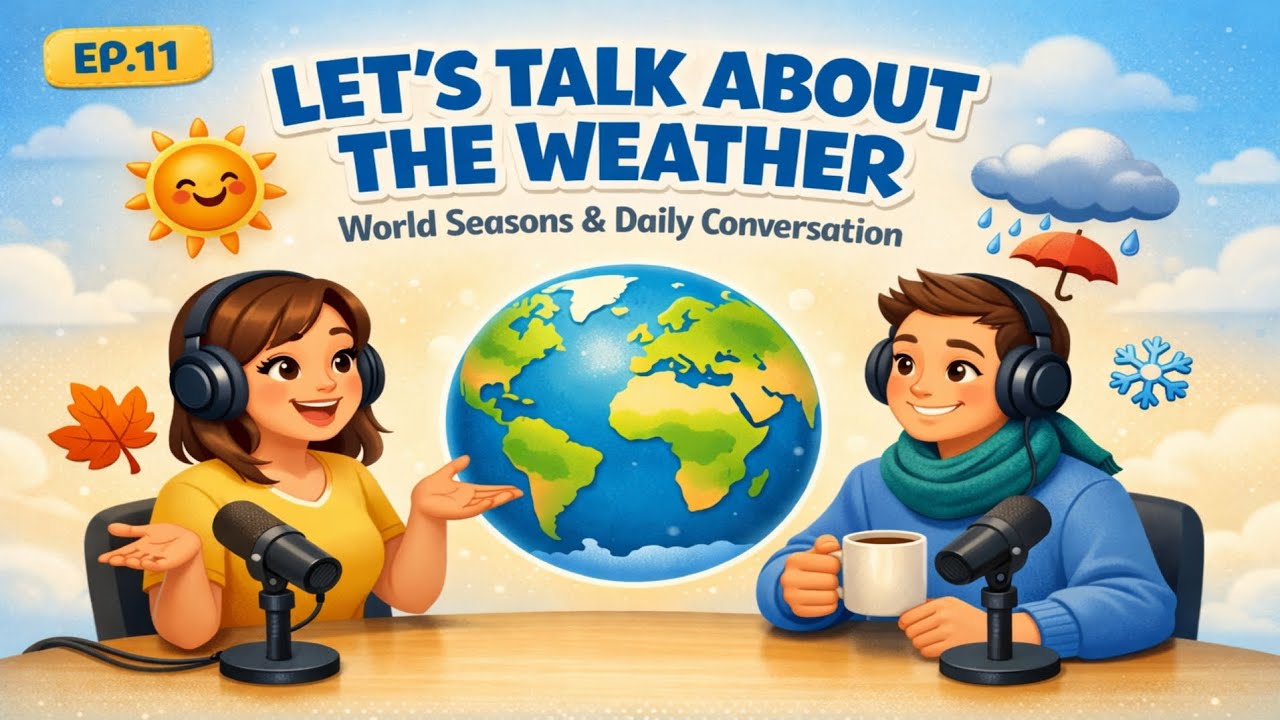Let's Talk About Weather | Simple English Conversation for Beginners 