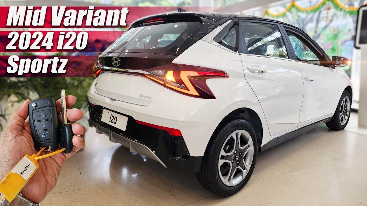 Hyundai i20 Sportz 2024 (Mid Variant) On Road Price List, Mileage, Features