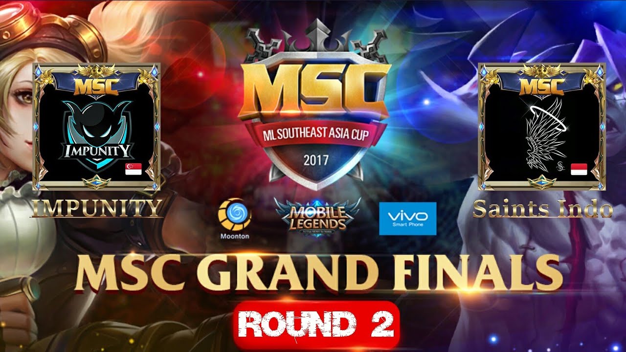 IMPUNITY VS SAINTS INDO Match 2 - Mobile Legends MSC Grand Finals 5 Nations
