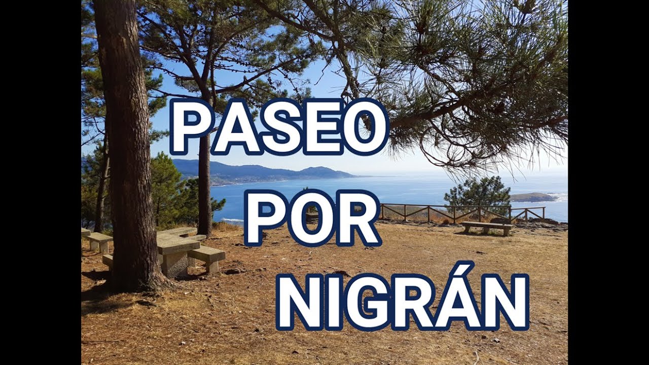 Paseo en coche por Nigrán, Mirador de Monteferro, Galicia, España #17