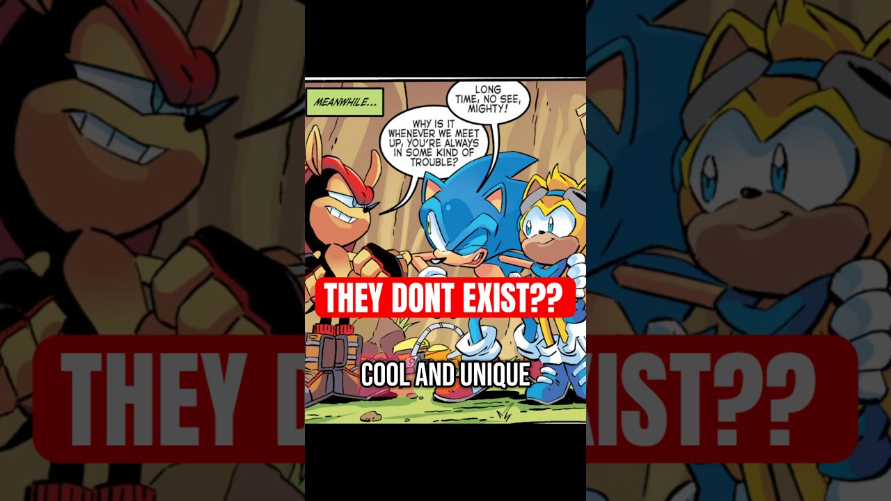 Do Modern Mighty and Ray Exist?? #sonic #sonicmania #minecraft #sonicmania #videogames #games #game