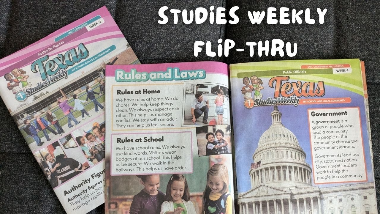 STUDIES WEEKLY CURRICULUM FLIP-THRU 1ST GRADE | Homeschool | Autumn Rene