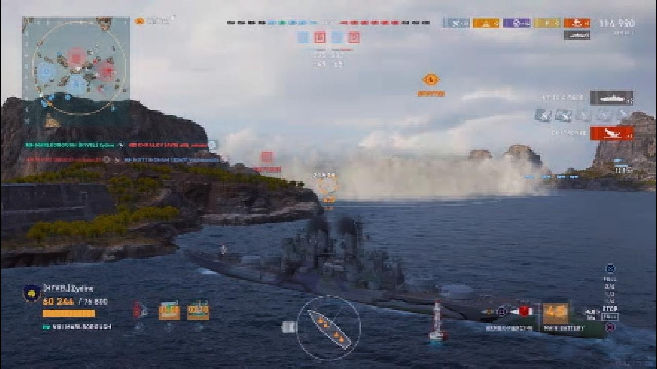 Hear me Out, Marlborough Chromium Plated Barrels . World of Warships Legends