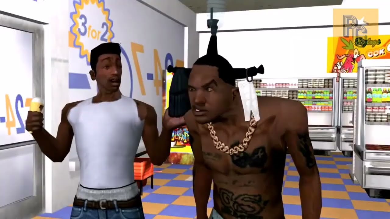 ¿Que dijiste sobre mi mama_ Colegas de barrio - Gta San Andreas
