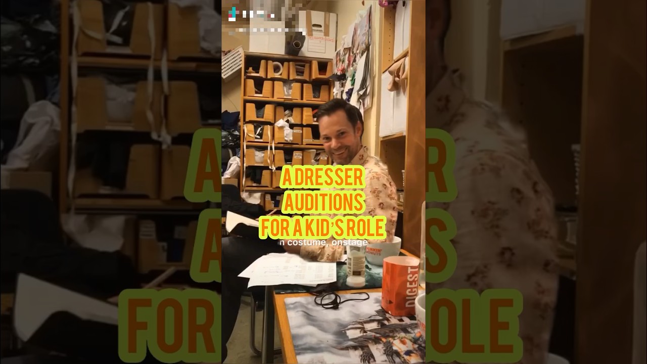 #TheatreEnthusiasts #MusicalFans #backstage #Casting #Theatreaudition  #RoleReversalFun