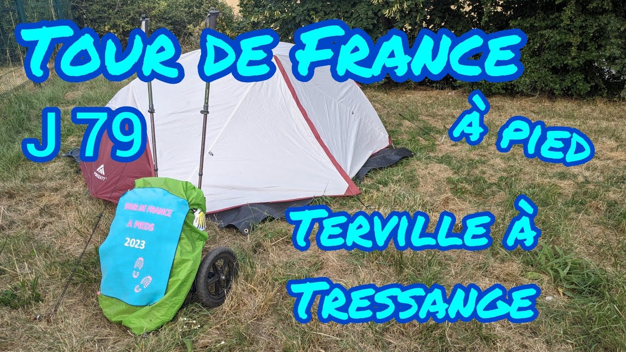 TOUR de FRANCE à pied - J 079 - Terville à Tressange