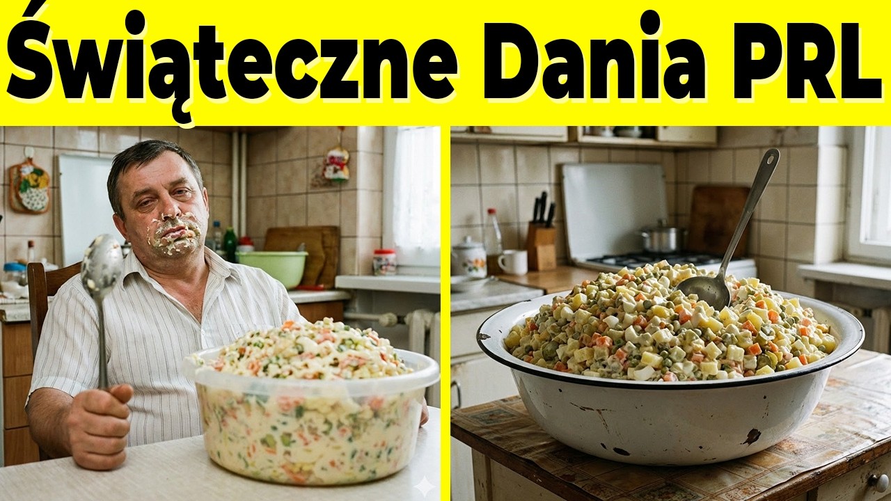 10 Dań z PRL, Które Zawsze Stały na Świątecznym Stole!