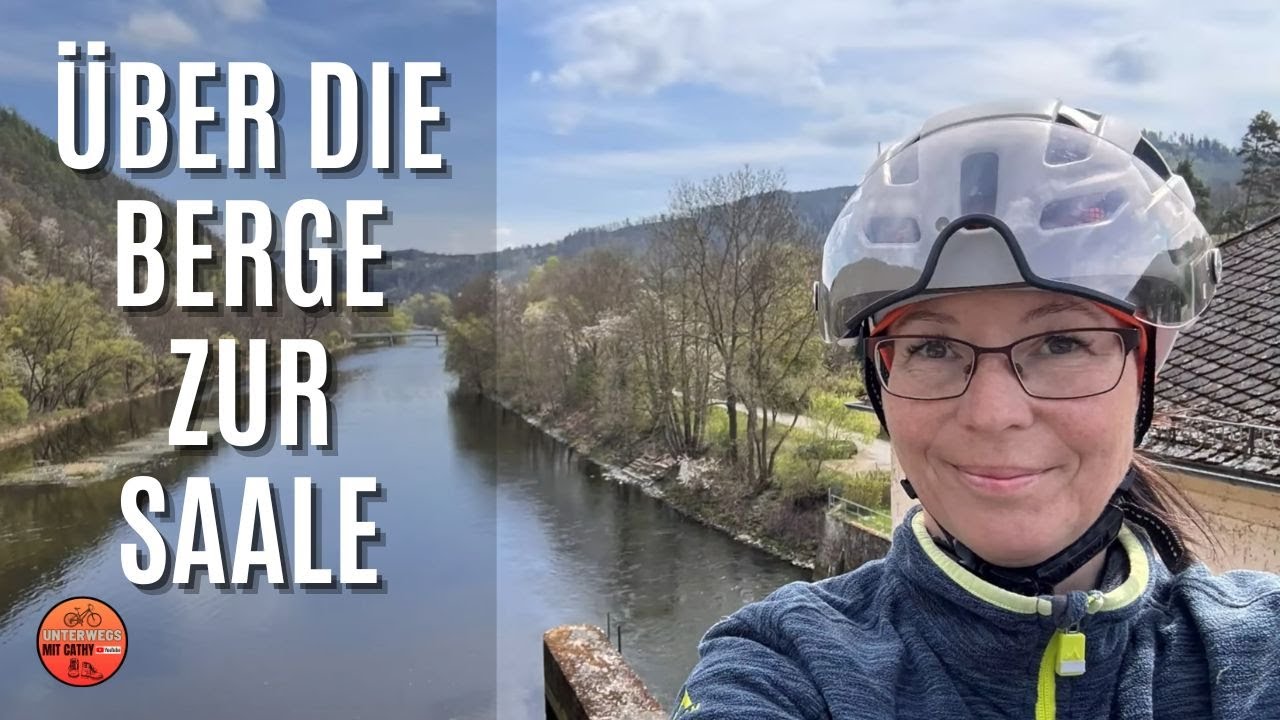 🚴🏻‍♀️auf Umwegen zum Saaleradweg, Frühling in Sicht und tolle Aussichten