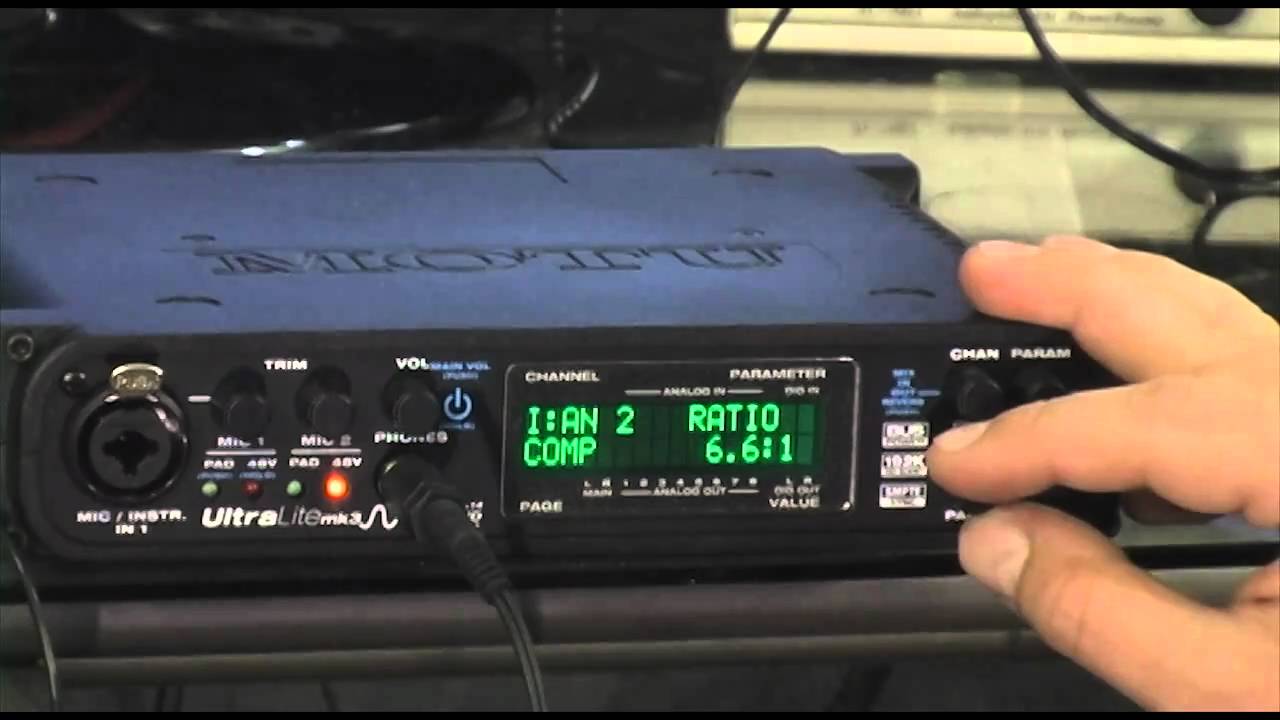 Motu ultralite mk3 - 3/4