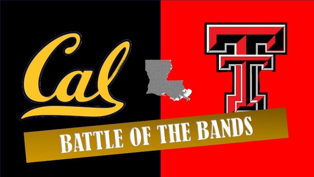 CAL VS TTU GOIN BAND BATTLE OF BANDS IN A THRILLING PRE BOWL GAME SHOWDOWN