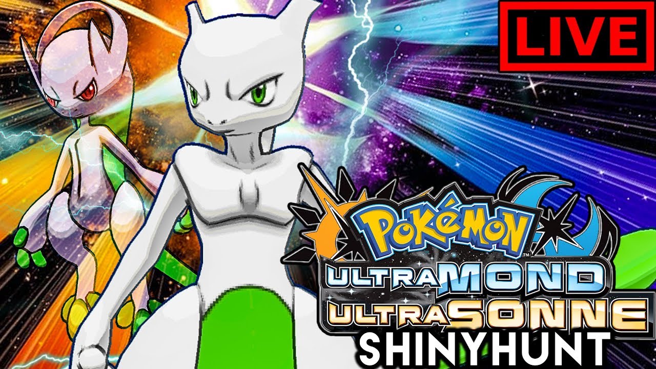 🔴 POKÉMON UltraSonne & UltraMond Mewtu Shinyhunt