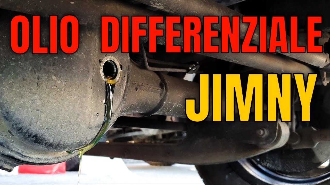 CAMBIO OLIO DIFFERENZIALE - Jimny