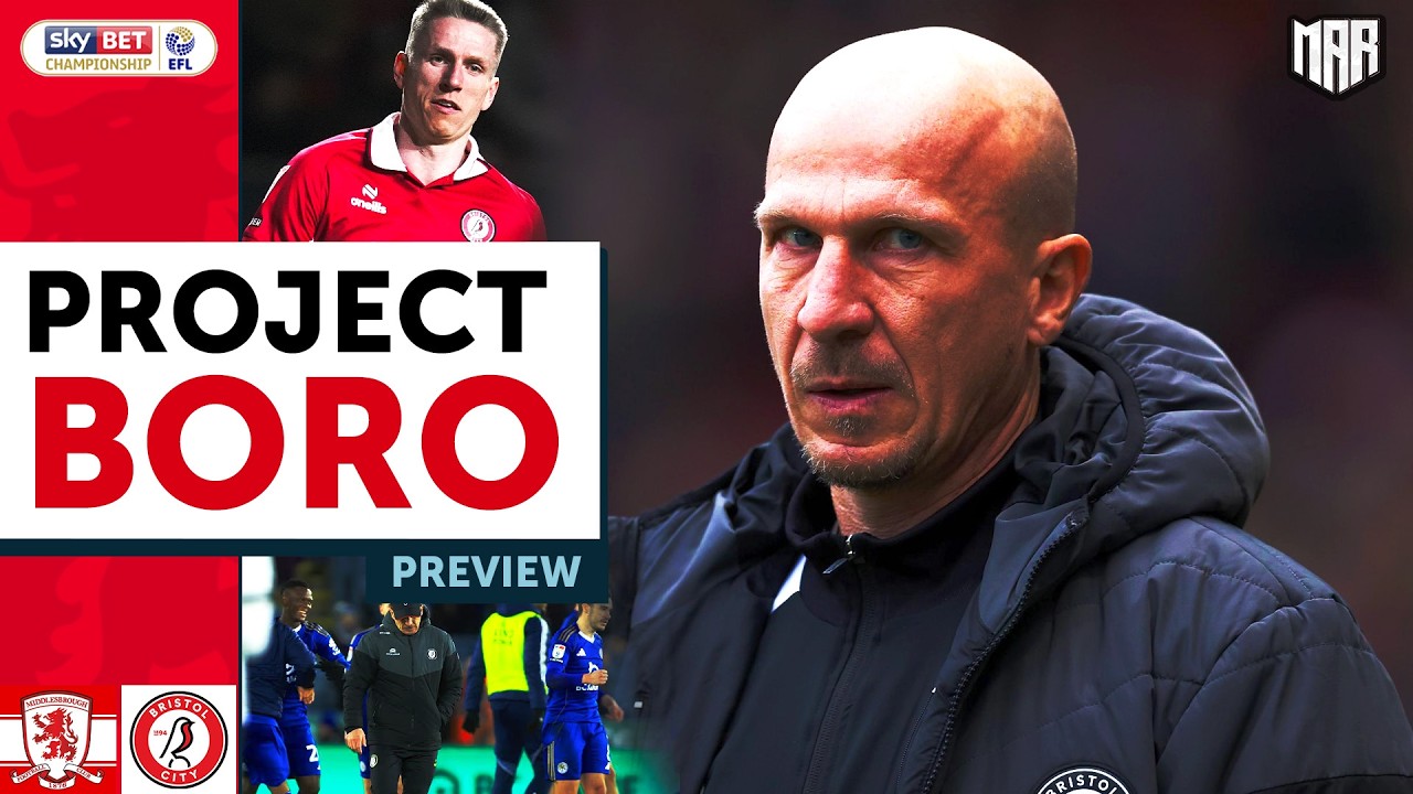 BORO CAN'T AFFORD TO DROP MORE POINTS AT HOME | Middlesbrough vs Bristol City - Project Boro Preview