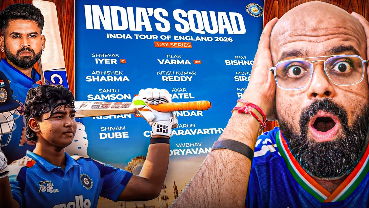 Shreyas Iyer Captain, Vaibhav Sooryavanshi India debut, No Rajat Patidar in T20i squad