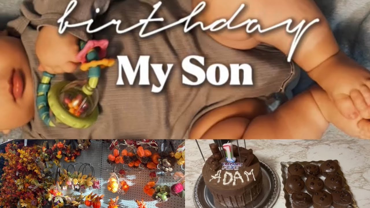 ✨✨حضرت كيك عيد ميلاد ولدي بوحدي  🎂  🎁 | جولة ✨✨في دولاراما 🇨🇦🇨🇦