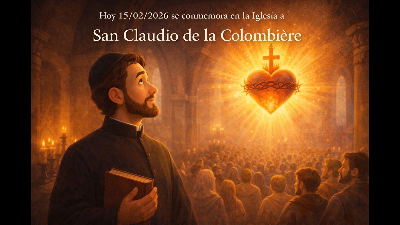 El Santo de hoy 15/02/2026 es San Claudio de la Colombière. Resumen en 5 Minutos