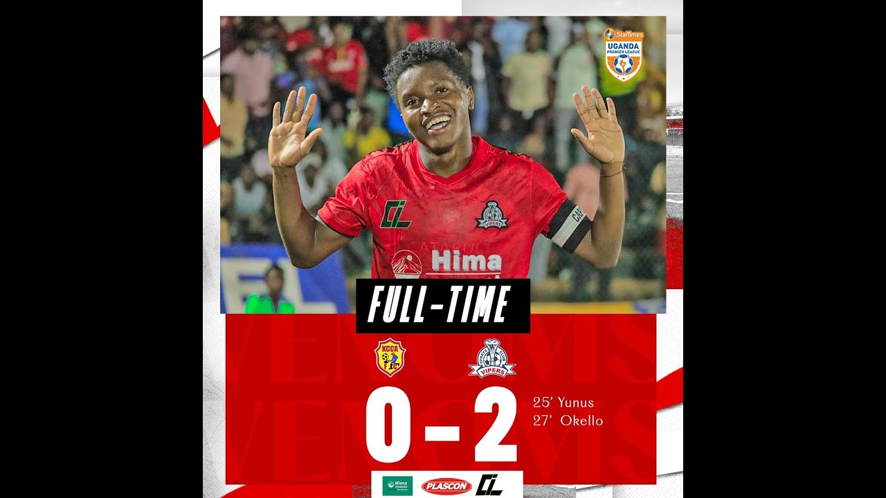 MATCH HIGHLIGHTS KCCA FC 0-2 VIPERS SC.
