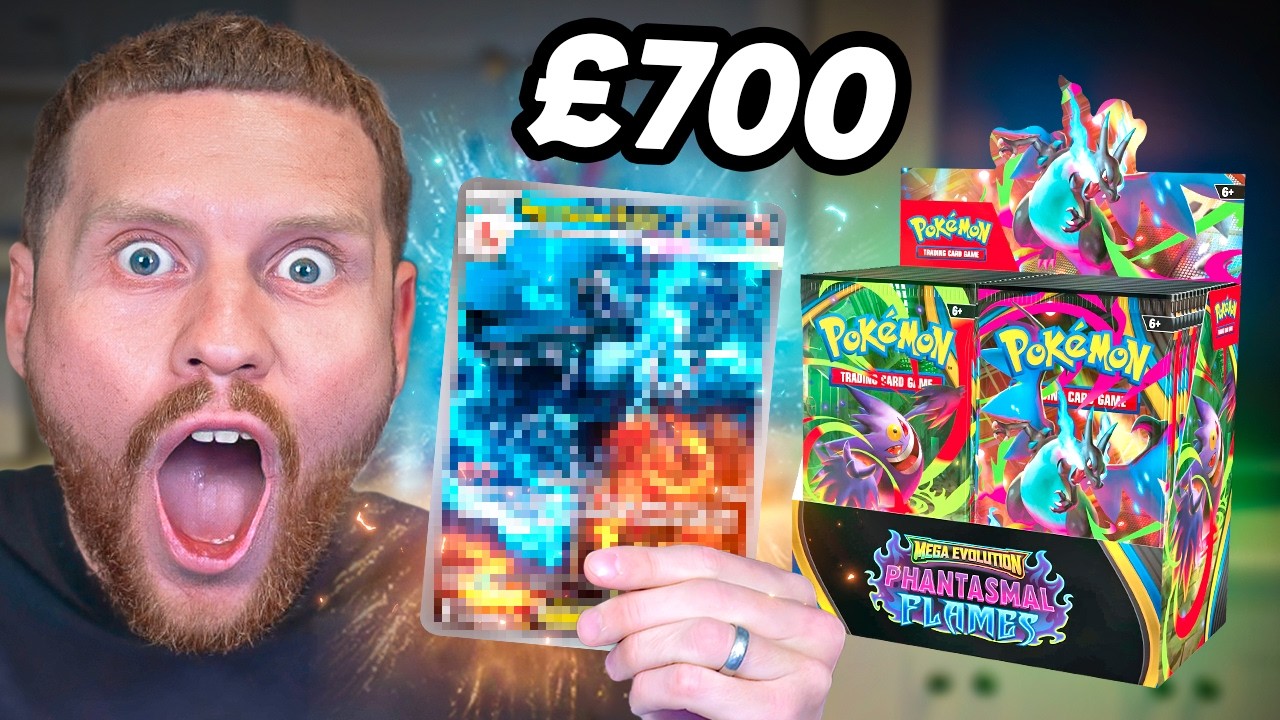 I Opened a Pok&eacute;mon Phantasmal Flames Booster Box&hellip;