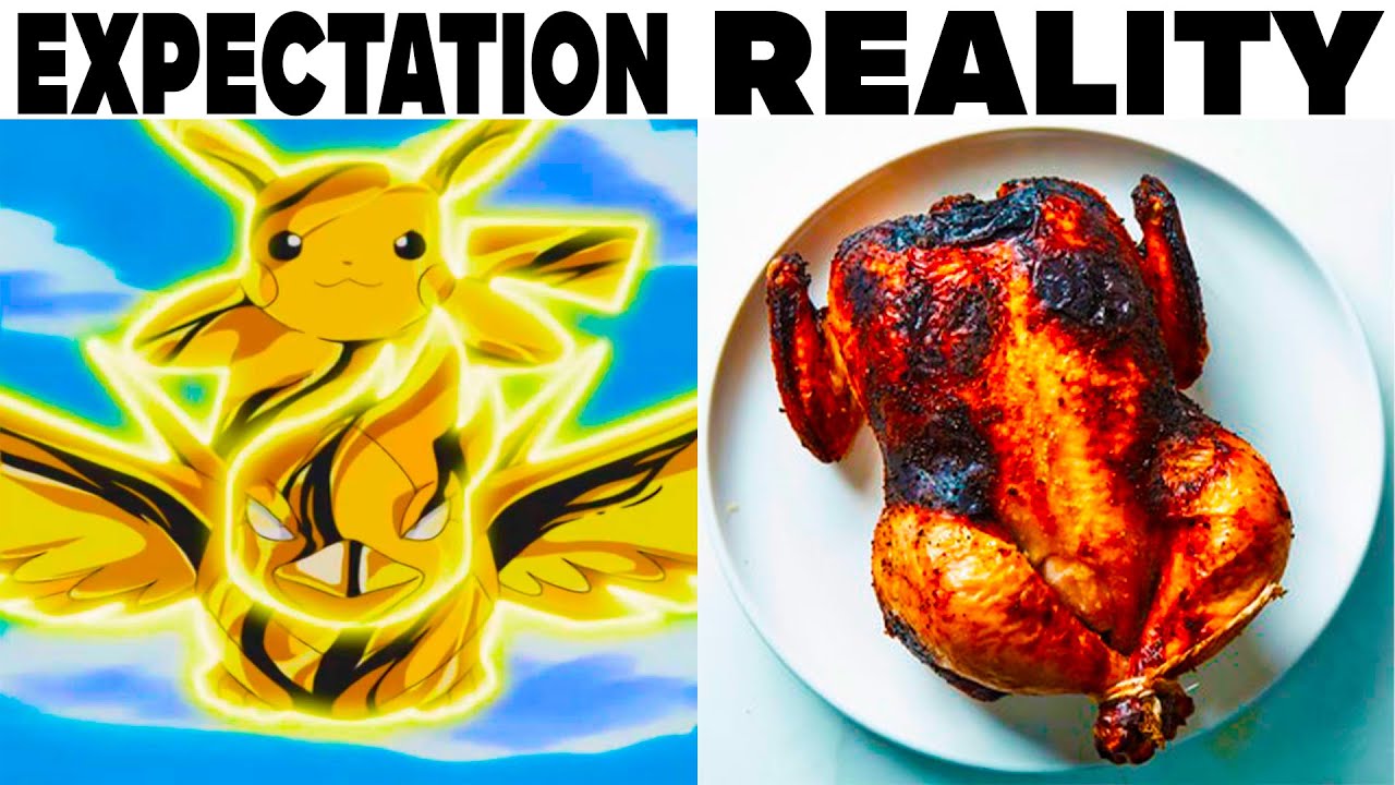 POKEMON MEMES V102 Expectation Vs. Reality